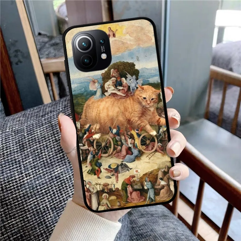 Hieronymus Bosch Art Painting Bumper Phone Case For Xiaomi Mi 5X 8 9 10 11 12 lite pro 10T PocoX3pro PocoM3 Note 10 pro lite