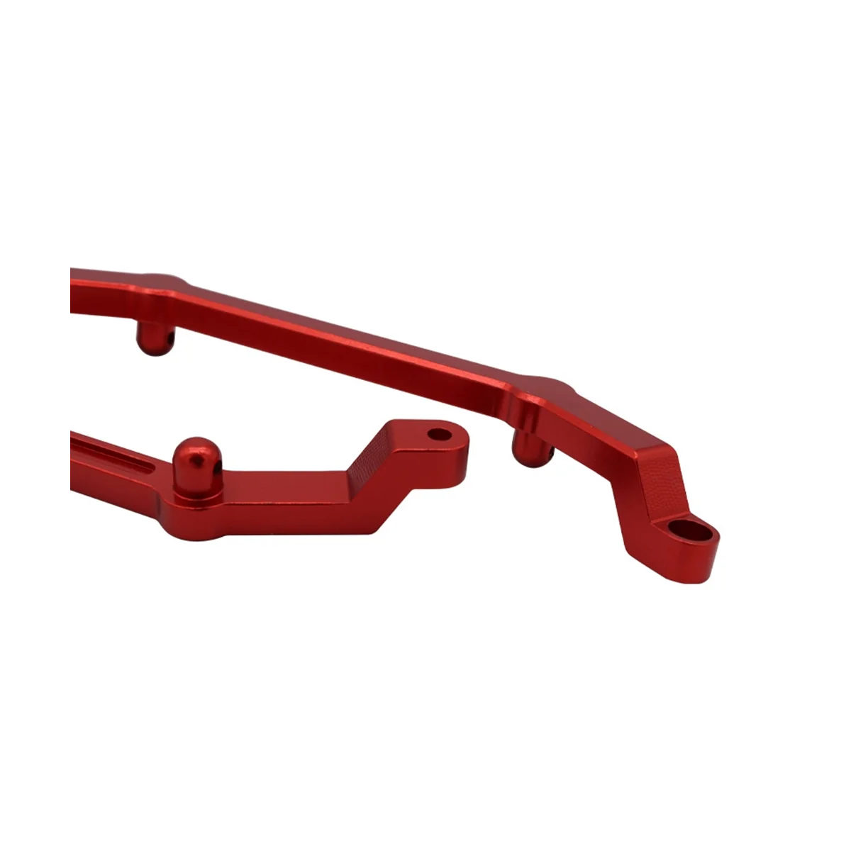 Supports de poteau de carrosserie en métal pour voiture RC, colonne de coque, pièces de mise à niveau, rouge, MN86, MN86S, MN86K, MN86KS, MN, G500, 1/12
