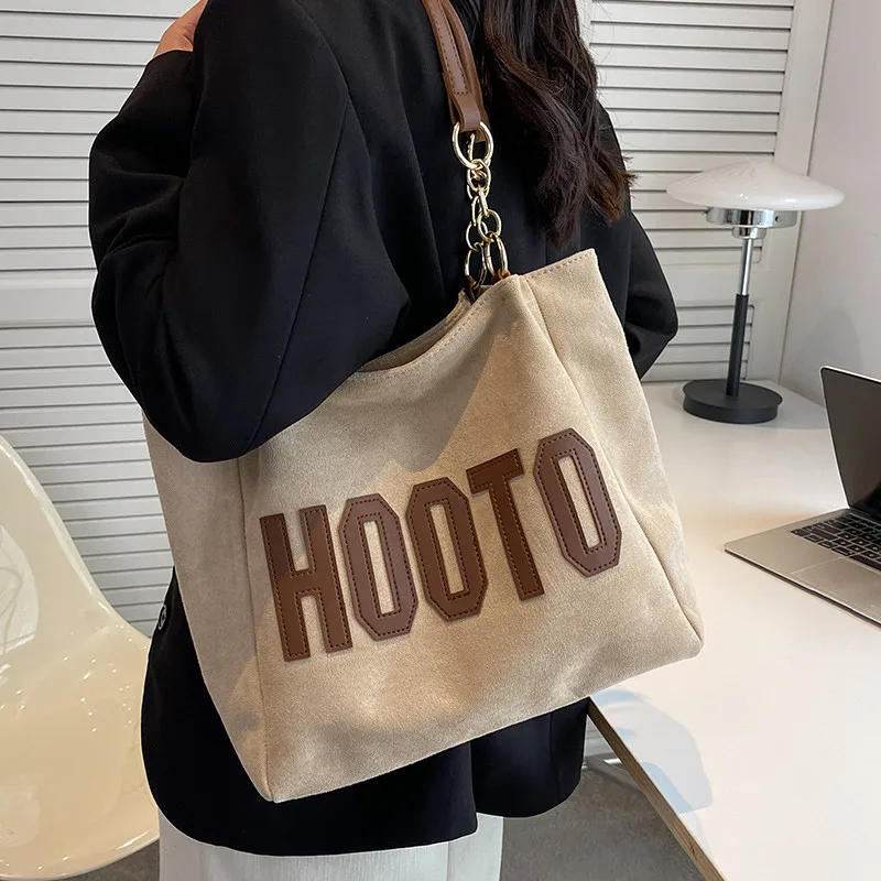 Matte Leather women handbag large capacity Brand design luxury chain ladies shoulder bags 2024 new winter female big totes bols