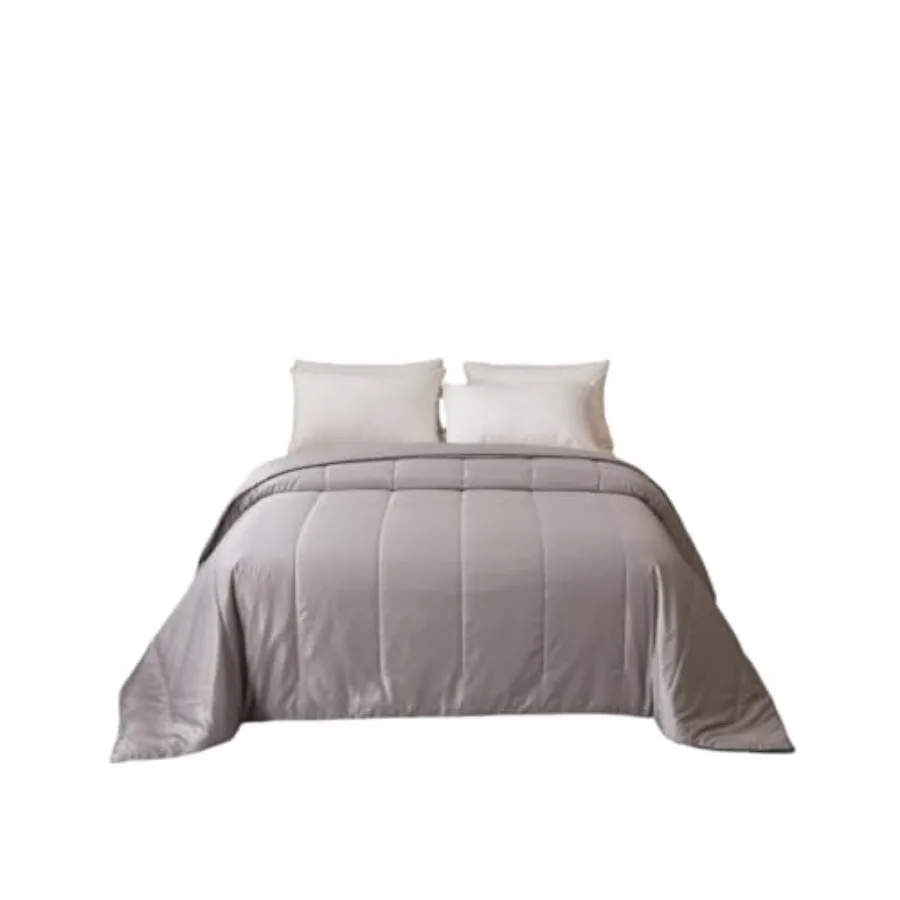 

2025 Premium Non-Vacuum Reversible Lightweight Cooling All Season Comforter Quilt - Soft Breathable Fluffy