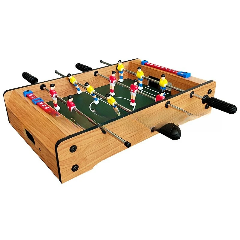

children's table football table, small mini short four-pole table football table