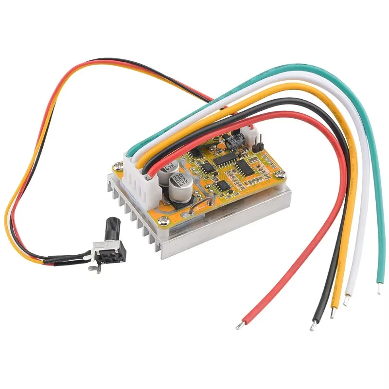 BL -Phase Brushless Motor Controller with Hall/Hall-Free 5-36V 350W Brushless Sensor Motor Drive Module
