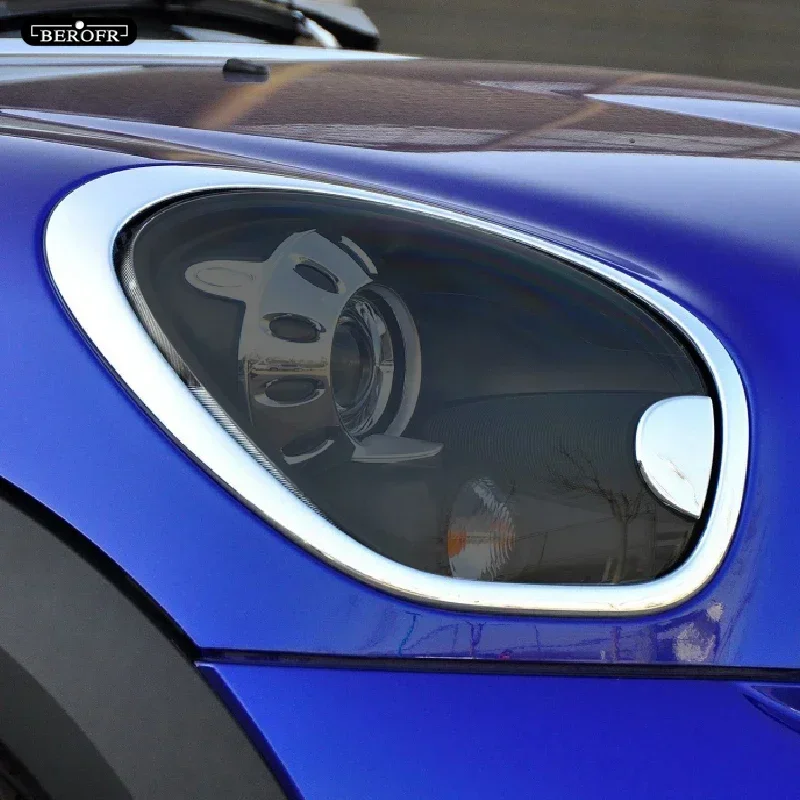 Car Headlight Protection Tint Film Smoke Black Transparent TPU Protective Sticker For MINI Cooper Paceman R61 JCW Accessories