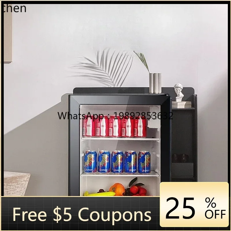 

bg7 Ice Bar Household Small Refrigerator Office Beverage Red Wine Small Refrigerator