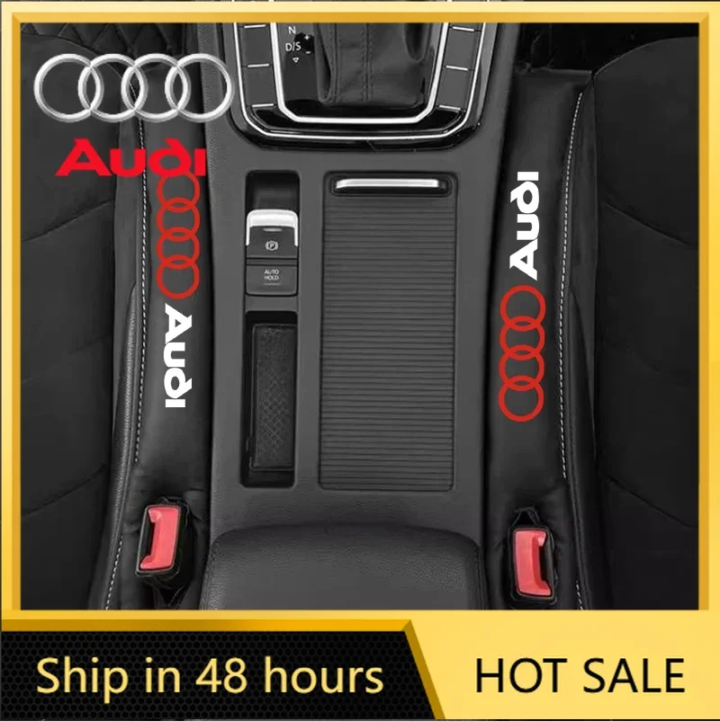 

2025 Hot 2Pcs Car Seat Gap Filling Plug Side Seam Leak Proof Strip For Audi S Line A3 A4 A6 A5 Q5 A1 Q7 Q3 Q2 Q8 A7 A8 TT S1 SQ5