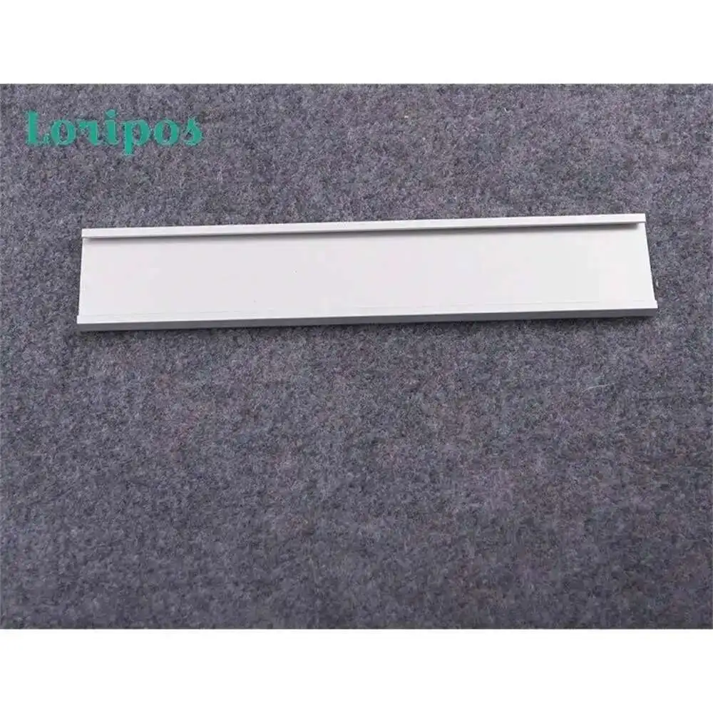 Aluminum Alloy Label Frame Slot Partition Office Screen Name Card Display Card Frame Holder Display Metal Sign Holder