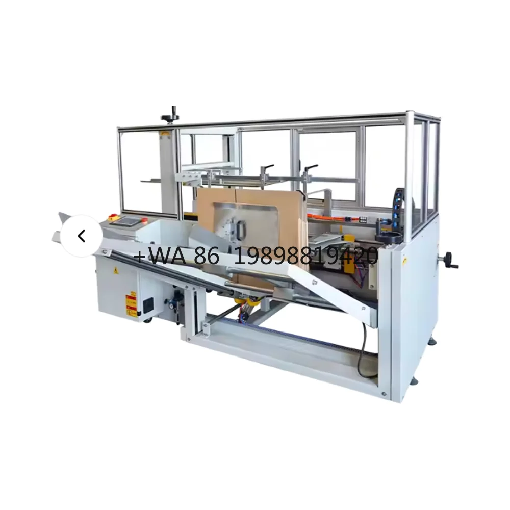 Машинная бумага Картонная коробка Эректирующая формовочная машина Промышленная высокоскоростная машина для сборки картонных коробок Регулируемое отверстие