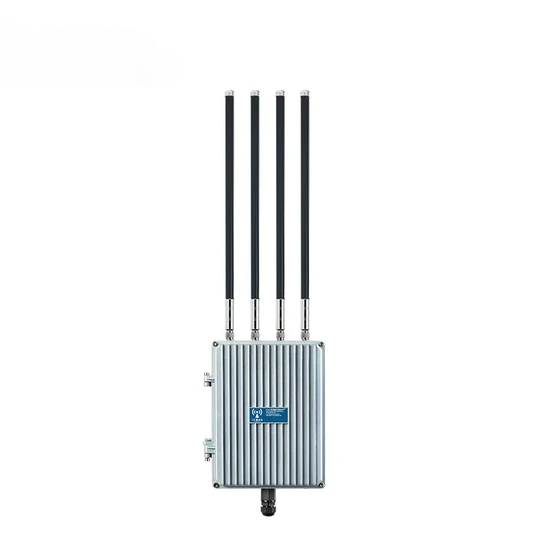 New Arrival Long Range WiFi Access Point 1200Mbps High Power Outdoor Wireless CPE Waterproof External Signal Amplifier Repeater