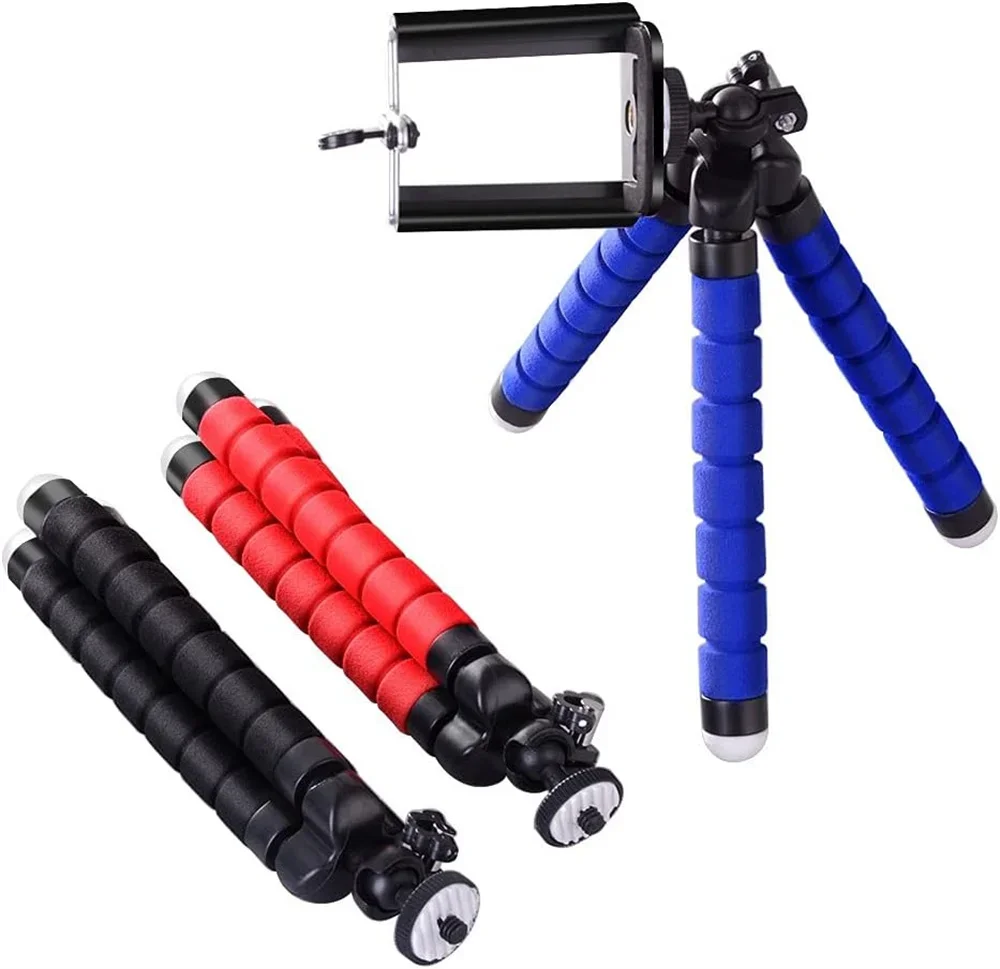 Cheapest!!! Go Pro 4 Black Mini Flexible Tripod Carbon Fiber With Aluminum For Action Camera Sjcam Xiaomi Yi Go Pro Phone Holder