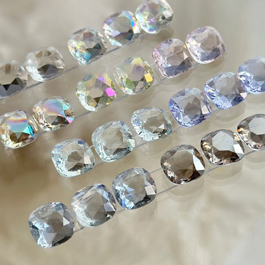 5Pcs/Pack 5A Crystals Small Rhinestones For Nails Art Decorations Clear Crafts Glass Jewelry Diamond Gems