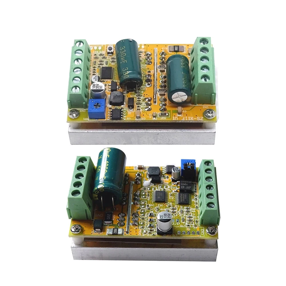 380W 3Phases Hall-Less For BLDC Motor Controller Board for 6-50V DC Motor Driver with Forward Reverse Function