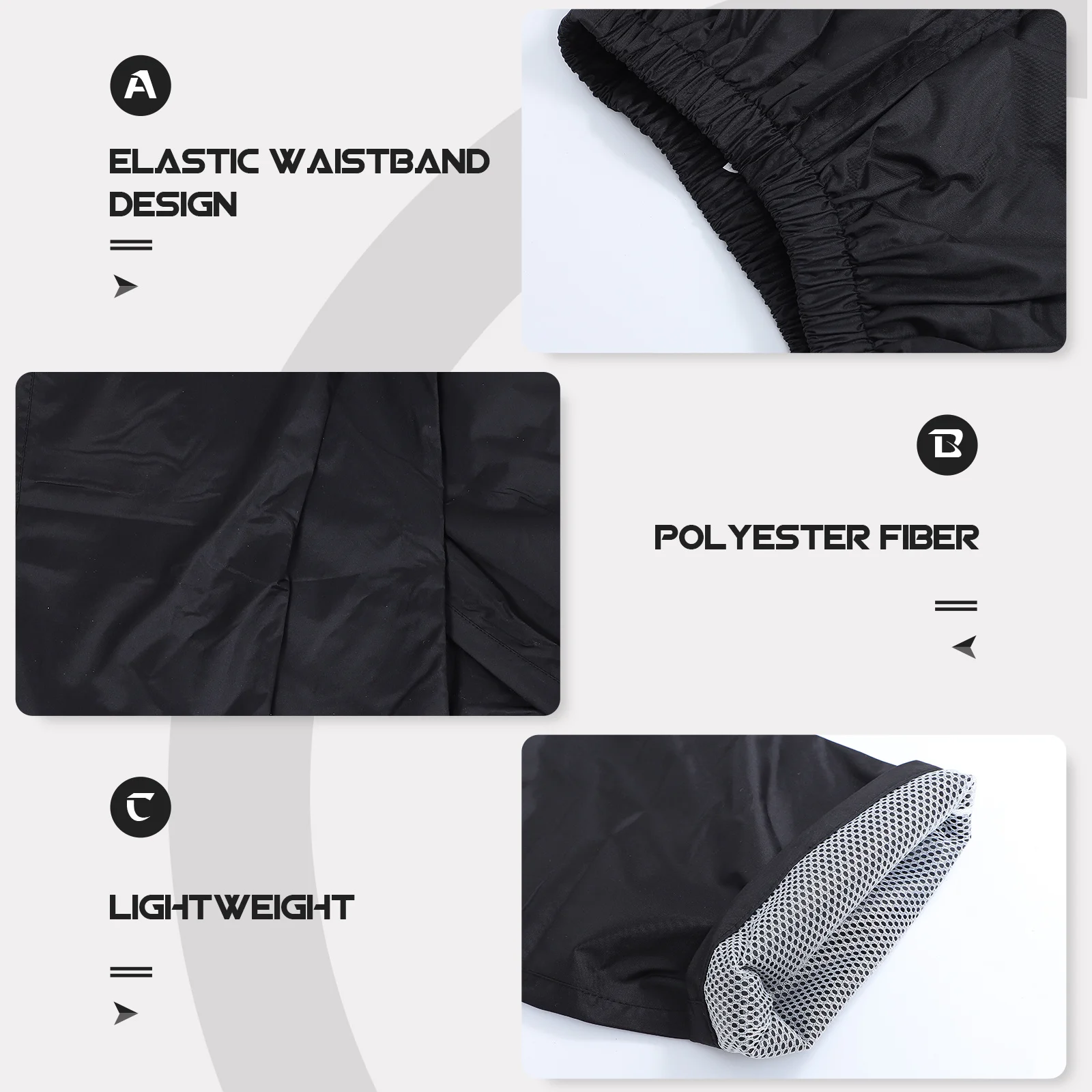 

1pc Wear-Resistant Waterproof Windproof Outdoor Hiking Protective Cycling Camping Adult Lightweight Durable Soft Comfortable