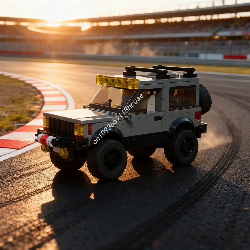 

272pcs MOC Jeepped Cherokee XJ Carsed Model Building Blocks Construction Toy Assemble DIY Christmas Gifts Education Brick Kids