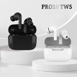 Original Pro10 TWS Headset Wireless Bluetooth Headphones Earphones Sport Stereo In-Ear Bluetooth Earbuds for Xiaomi iPhone