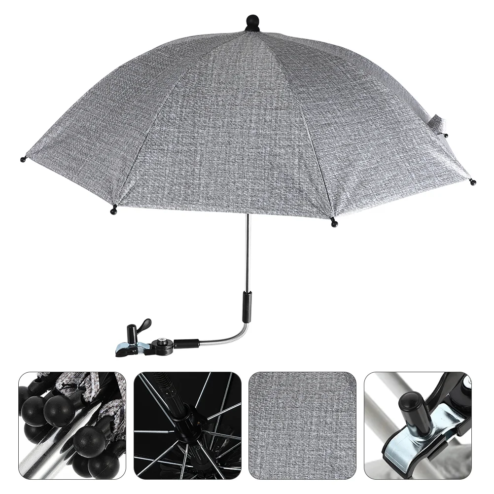 Canopy Wheelchair Stroller Parasol Umbrella Pram Cart Supplies