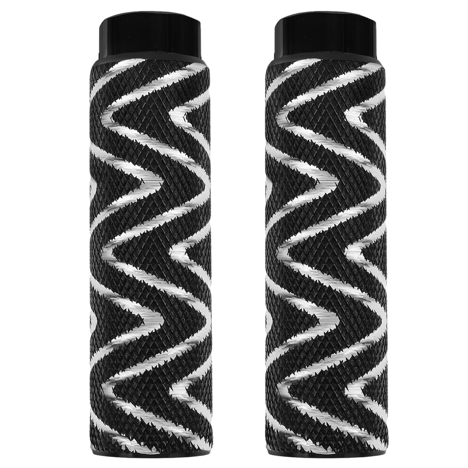 

1 Pair Aluminum Alloy Bike Pegs Non-Skid Cycling Footrests For Mountain Bicycle Portable Foldable Sturdy Replacement Accessory