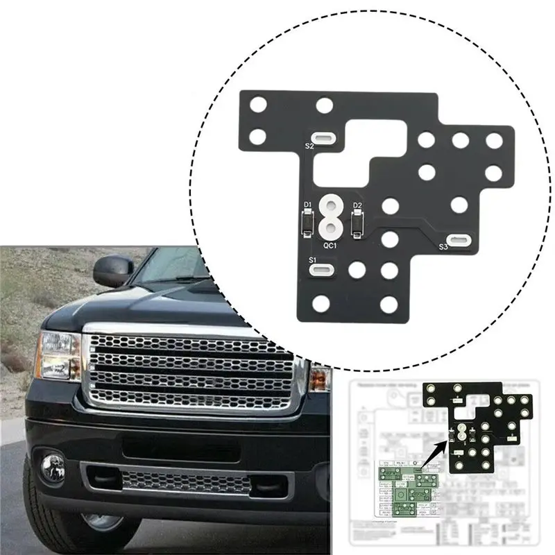【EFFICIENT 】For GM 37 On Module For 2003-2007 GM Silverado 1500/2500/3500 G2H6 For GM Classic Full Size SUV Light On Module