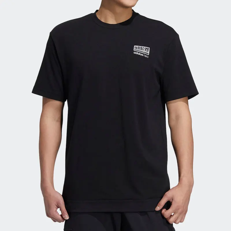 

Оригинальная мужская спортивная повседневная дышащая футболка с коротким рукавом Adidas Official Genuine NEO Year H45162