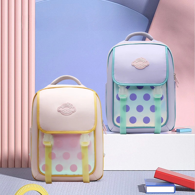 Mochilas escolares impermeables de gran capacidad para niños y niñas, bolsos de hombro para estudiantes de primaria, mochilas Kawaii para niños, alta calidad