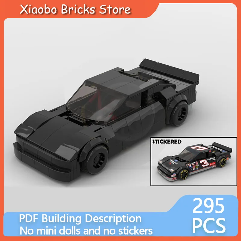 

City Car Speed Championer Model MOC Building Bricks RCR Racing Car Modular Technology Gifts Holiday Assemble Children Toys Suit