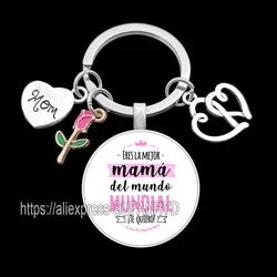 Spanish Keychains for Mother's Day Gift Cute Keychains In Spanish Gift for Mom Key Chains for Women