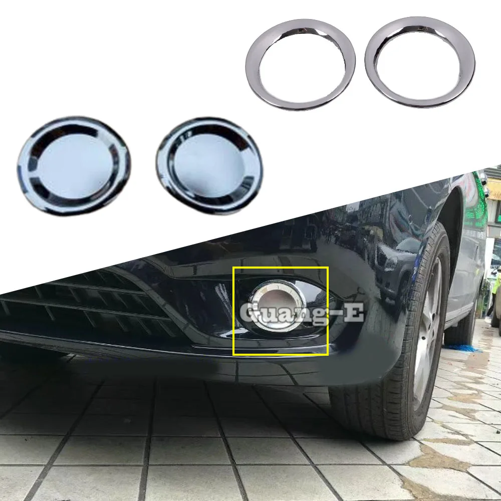 

Car Front Fog Light Lamp Frame ABS Chrome Cover Trim Stick Parts Eyebrow For Benz Vito W447 2016 2017 2018 2019 2020 2021 2022