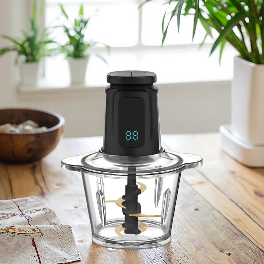 New model3L Electric Stainless Steel  Kitchen Meat Grinder Small Automatic Food Chopper