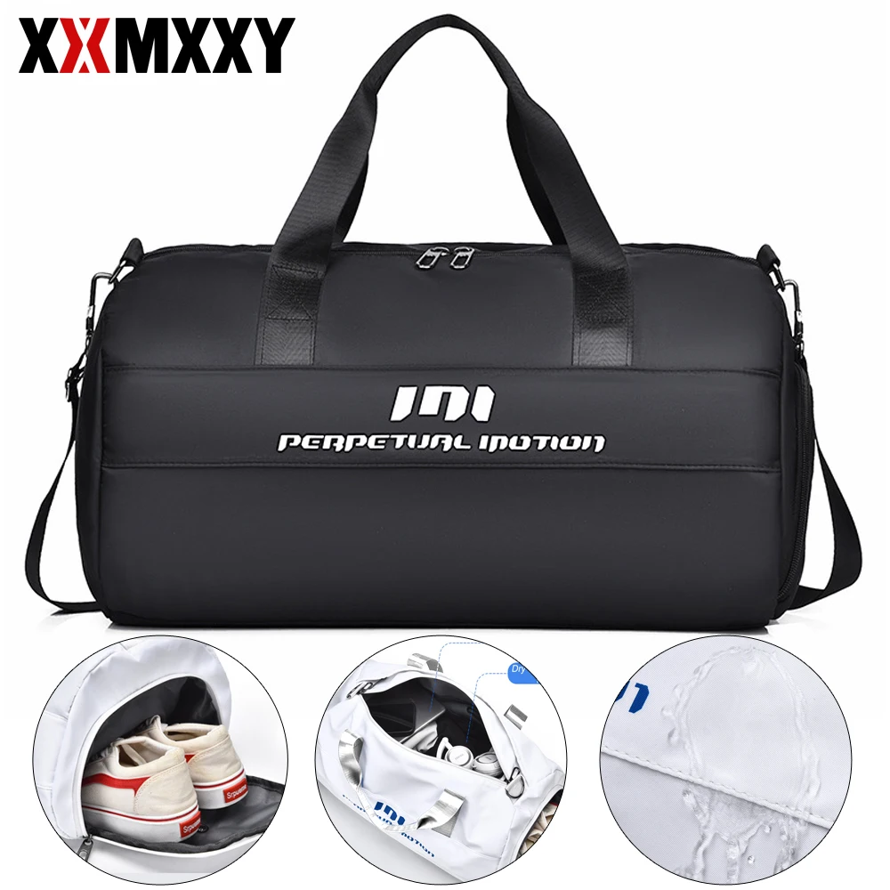 

Gym Bag Fitness Bags Wet Dry Training Men Yoga for Shoes Travel Shoulder Handbags Multifunction Work Out Swimming Bag