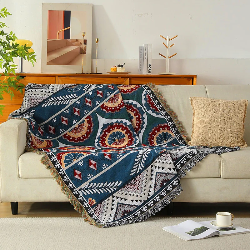 Boho Throw Blanket Baby Comforter Throwblanket Tapestry Home Textile Covers Blankets for Living Room Bedspread Gift for My Wife