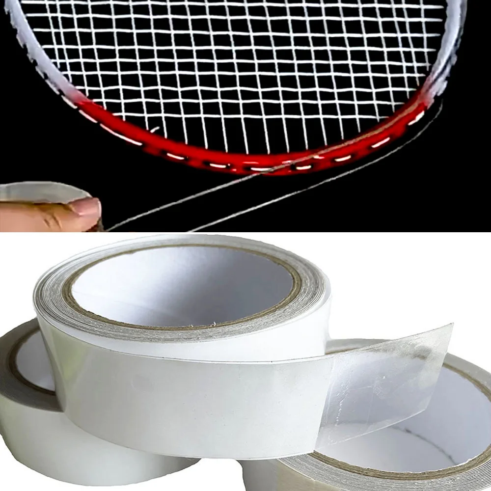 

5M Clear Tennis Racket Decal Paddle Protection Tape TPU Waterproof Scratch Proof Easy Apply Remove Frame Guard Easy Install Tape