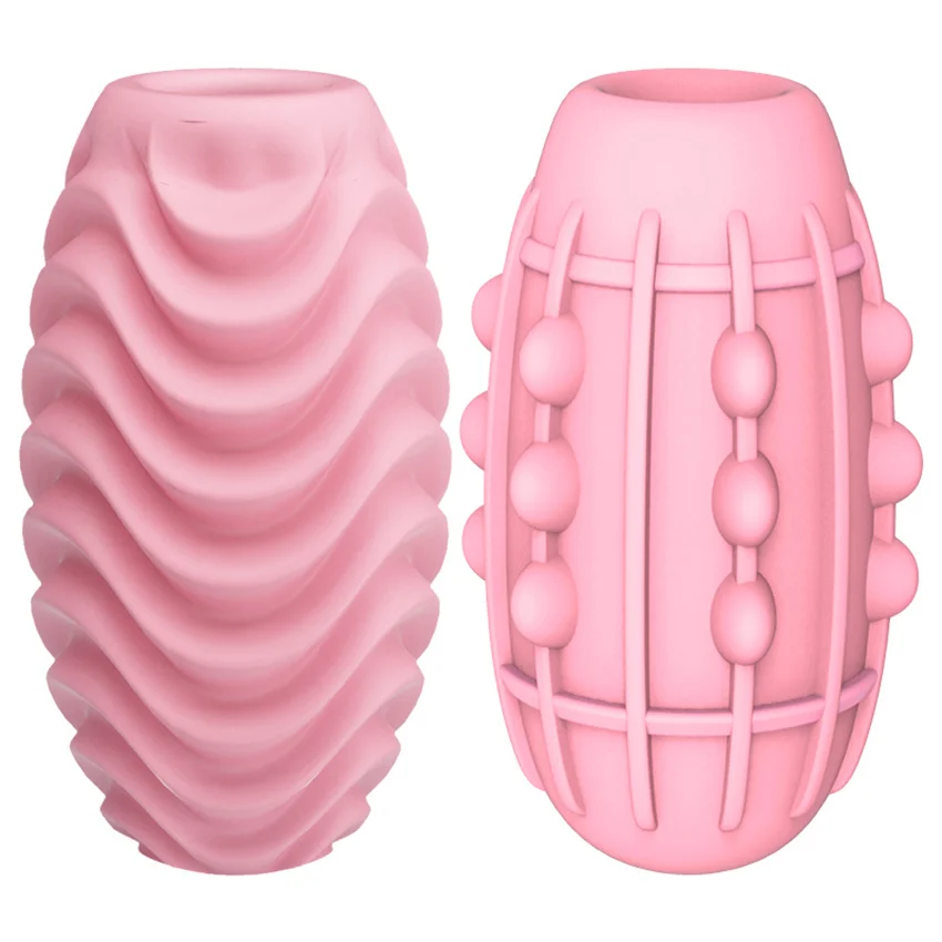 Unpowered Silicone Masturbation Egg, Portable Stroker Cup, Adult Toy for Men, Blowjob Trainer view 4