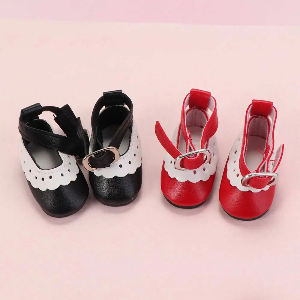 Sneakers Shoes 4.5cm Length 4.5cm Length Shoes DIY Mini Bright Leather Shoes High Top PU 1/6 Scale Mini Sneakers Shoes