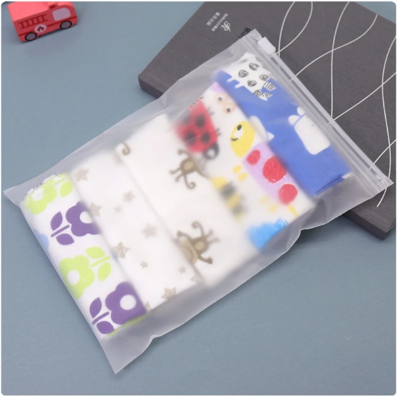 Square Bibs for Boy & Girls Skin-friendly Cotton Towel for Toddler Feeding