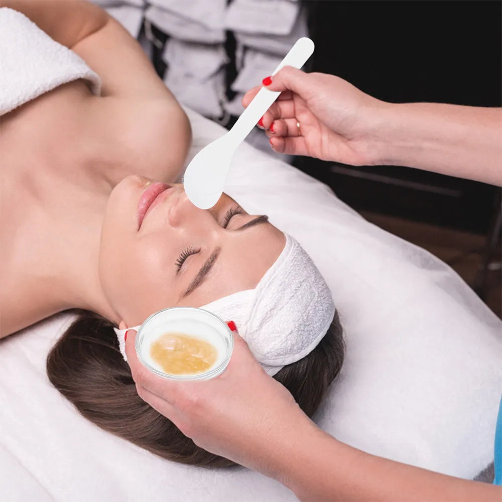 5Sets Essential Oil Bowls Transparent Glass Facial Mask Mixing Bowl DIY Beauty Mask Tools Skin Care Mixing Holder