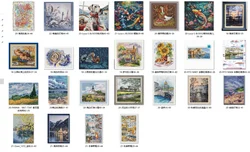 Borduurwerk Kruissteek Kits Craft Diy Handwerk Katoen Canvas Luca-S Bu5032 Happy Fish 39-39 32ct 28ct Metallic Aida