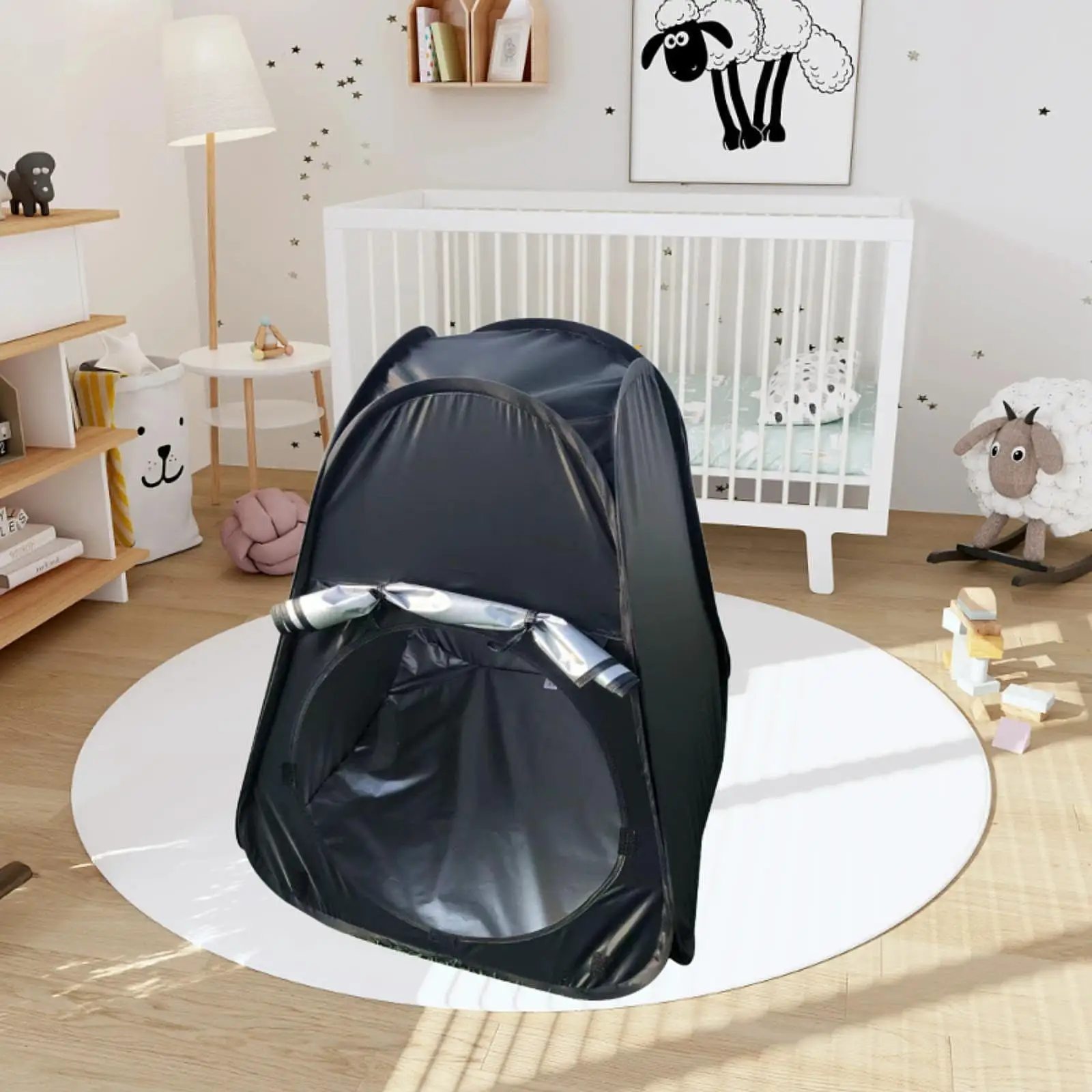 Tente sensorielle pour enfants, décoration de chambre d'enfant, jeu d'intérieur occultant