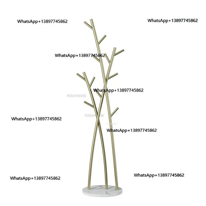 

Peiqi Simple Stainless Steel Coat Racks For Home Furniture Boutique Coat Racks Landing Living Room Creative Upscale Clothes Hang