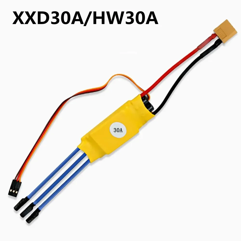 XXD 30A HW30A ESC 30A Electronic Speed Controller with Dean T Plug XT60 Plug for RC Airplane Quadcopter Drone Brushless Motor