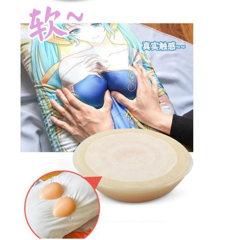 

For Anime Dakimakura B/D/F Cup Full Artificial Simulation Breast Anime Girl Cosplay 3D Sexy Prosthetic Silicone Forms