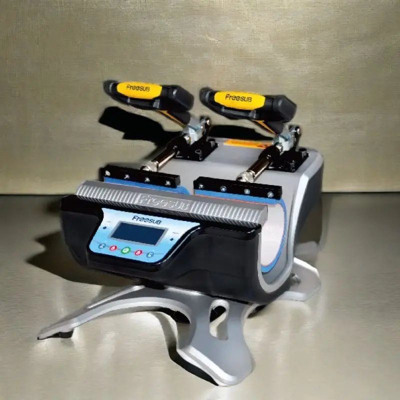 ST-510 5 in 1 Combo Double Station Mug Press Machine Heat Press Mug Printing Sublimation Printer 6oz/9oz/11oz/12oz/17oz Cup