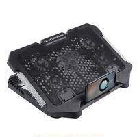 LED Laptop Cooling Pad Gaming Laptop Coolers Laptop Fan Cooling Stand with Quiet Cooling Fan for Laptop 2 USB Port