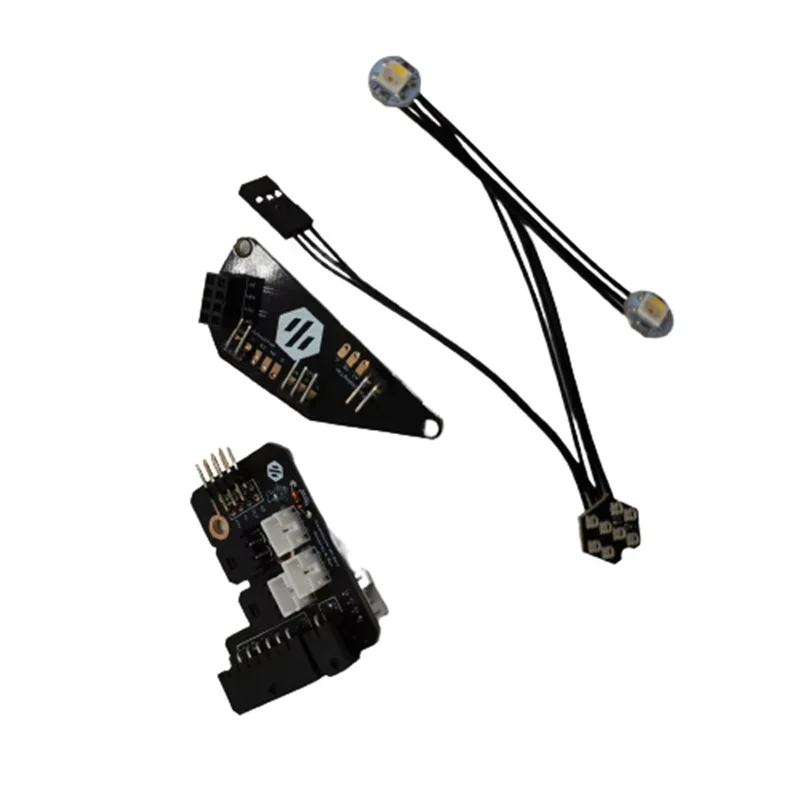 Voron2.4 Trident 3D-Drucker Rainbow BARF NeoPixel RGBW LED-Kit für Stealthburner Toolhead-Kabelbaum PTFE-Kabelbaum