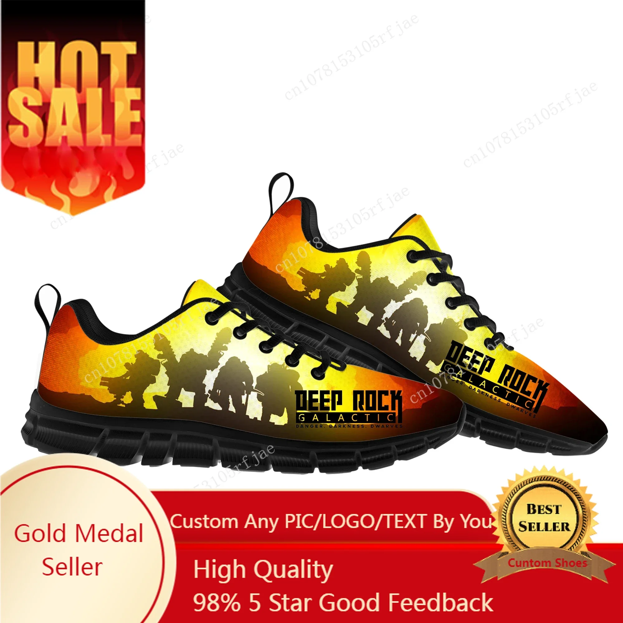 

Deep Rock Galactic Sports Shoes Cartoon Game Mens Womens Teenager Children Sneakers Sneaker Custom Built Shoes