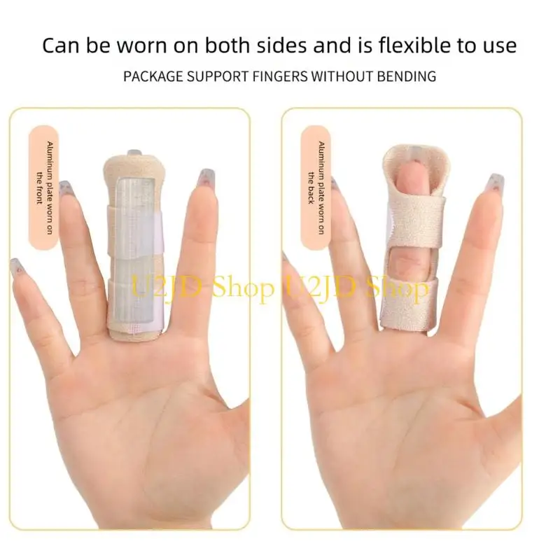 U2JD Finger Stabilizers Finger Splint For Joint Alignment Breathable Fabric Prevents Sweat Suitable For Extended Wear At Work