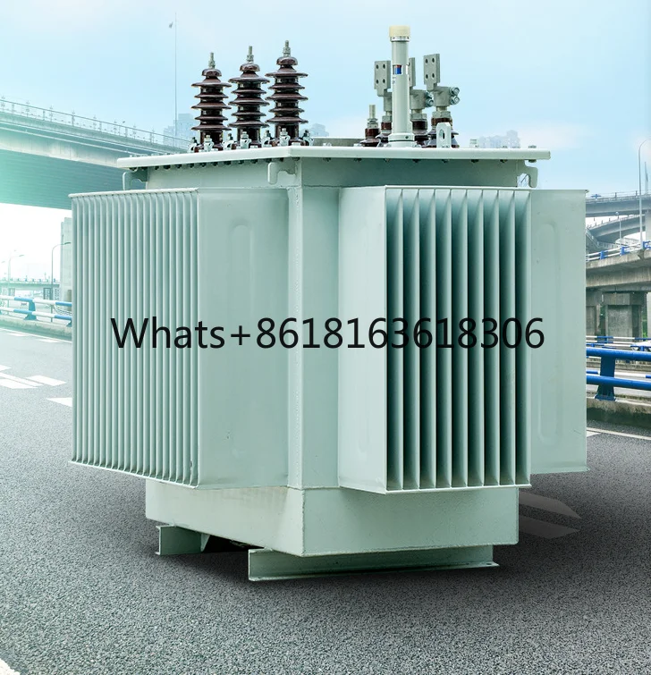 Fluid-immersed distribution transformers for wind farms and solar parks