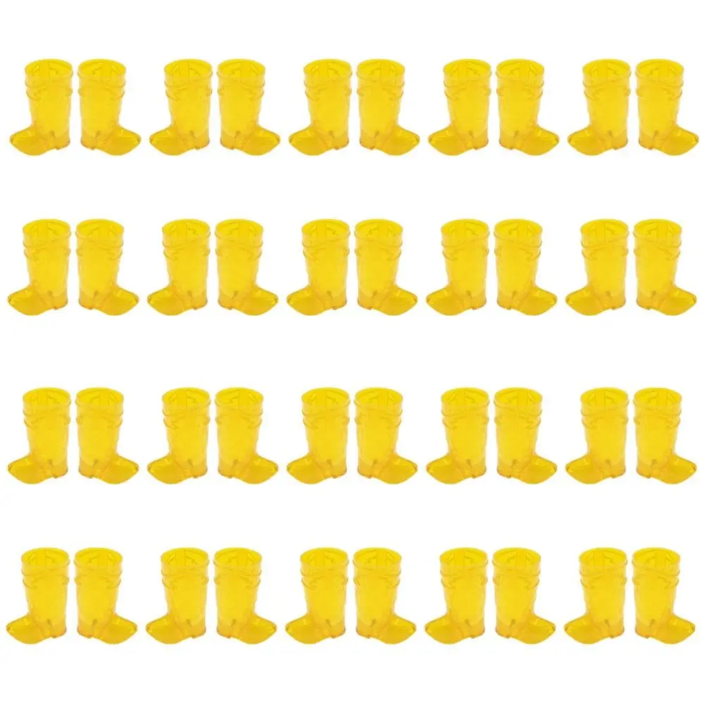 

10Pcs Creative 1 Oz Mini Cowboy Boot Glasses Plastic Transparent Western Cowboy Glasses Drinking Cups Outdoor