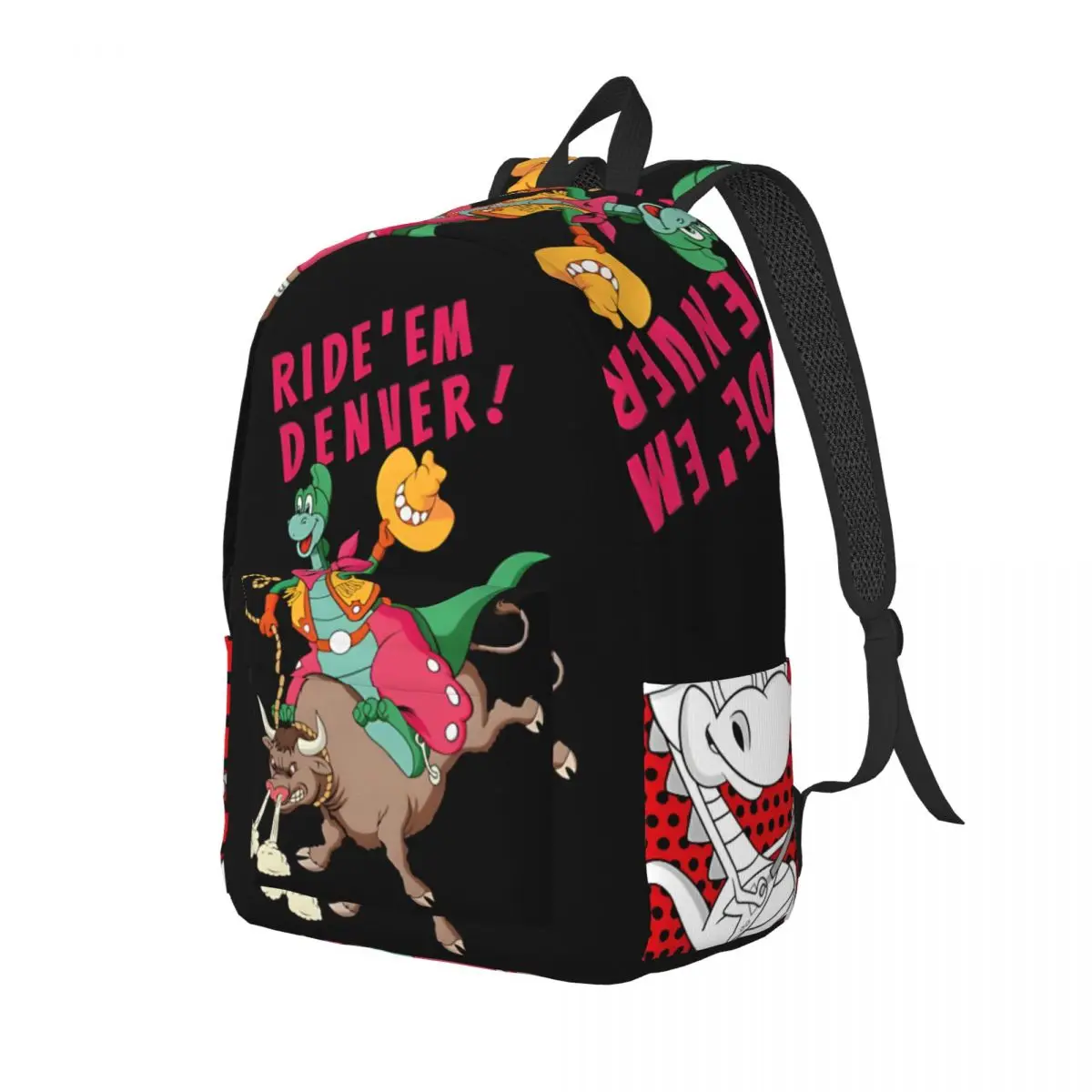 Birthday Gift Ride Bull Large Capacity Knapsack D-Denver Classic Children Kindergarten Bag Journey