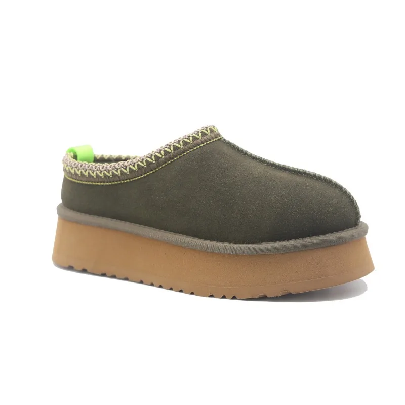 Winter-Schneestiefel mit Dicken Sohlen, Ethnischer Stil, Dicke und Warme Baumwollpantoffeln für Damen, Bequeme Freizeitschuhe für Entspannte Tage – Detail 9