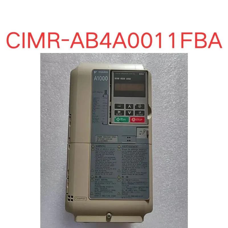 

Used CIMR-AB4A0011FBA inverter 5.5KW/3.7KW Fast Shipping