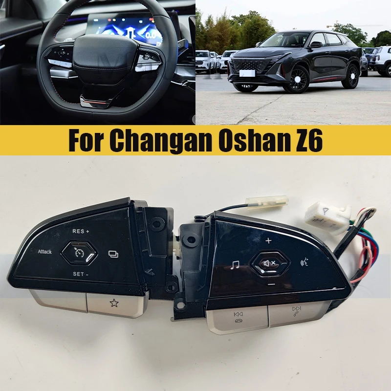 

Steering Wheel Switch Volume Button Cruise Switch For Changan Oshan Z6 Cruise Control Switch Volume Steering Wheel Buttons